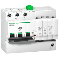 Ограничитель импульсных напряжений УЗИП Schneider Electric Acti9 iQuick 3п L-N-PE классII 20кА с NFC картинка
